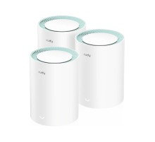 Wi-Fi Mesh-система/ AC1200 Wi-Fi Gigabit Mesh Solution 3-Pack, Chipset MT7621DA+MT7613B+MT7603, Dual-Band, 867Mbps at 5GHz + 300Mbps at 2.4GHz, 802.11ac/a/b/g/n, 2 Gigabit Ethernet Ports, 4 internal antennas, MU-MIMO, DDNS, Zerotier/Wireguard/OpenVPN/IPSe