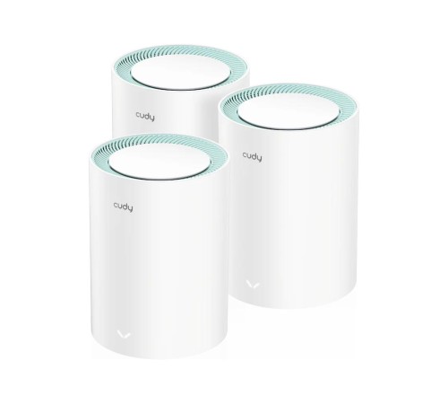Wi-Fi Mesh-система/ AC1200 Wi-Fi Gigabit Mesh Solution 3-Pack, Chipset MT7621DA+MT7613B+MT7603, Dual-Band, 867Mbps at 5GHz + 300Mbps at 2.4GHz, 802.11ac/a/b/g/n, 2 Gigabit Ethernet Ports, 4 internal antennas, MU-MIMO, DDNS, Zerotier/Wireguard/OpenVPN/IPSe Wi-Fi Mesh-система/ AC1200 Wi-Fi Gigabit Mesh Solution 3-Pack, Chipset MT7621DA+MT7613B+MT7603, Dual-Band, 867Mbps at 5GHz + 300Mbps at 2.4GHz, 802.11ac/a/b/g/n, 2 Gigabit Ethernet Ports, 4 internal antennas, MU-MIMO, DDNS, Zerotier/Wireguard/OpenVPN/IPSe