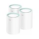 Wi-Fi Mesh-система/ AC1200 Wi-Fi Gigabit Mesh Solution 3-Pack, Chipset MT7621DA+MT7613B+MT7603, Dual-Band, 867Mbps at 5GHz + 300Mbps at 2.4GHz, 802.11ac/a/b/g/n, 2 Gigabit Ethernet Ports, 4 internal antennas, MU-MIMO, DDNS, Zerotier/Wireguard/OpenVPN/IPSe