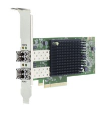 Сетевая карта Emulex LPe35002-M2  bulk   Gen 7 (32/64GFC), 2-port,  32Gb/s, PCIe Gen4 x8, трансиверы установлены, LP+FH brackets, OEM