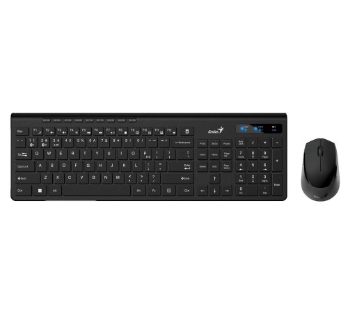 Комплект беспроводной Genius KM-8206S (клавиатура KB-7200 и мышь NX-8006S), Black, silent (Мятая упаковка) Комплект беспроводной Genius KM-8206S (клавиатура KB-7200 и мышь NX-8006S), Black, silent (Мятая упаковка)