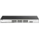 Коммутатор/ DGS-1210-26/F Smart L2 Switch 24х1000Base-T, 2х1000Base-X SFP, Compact CLI