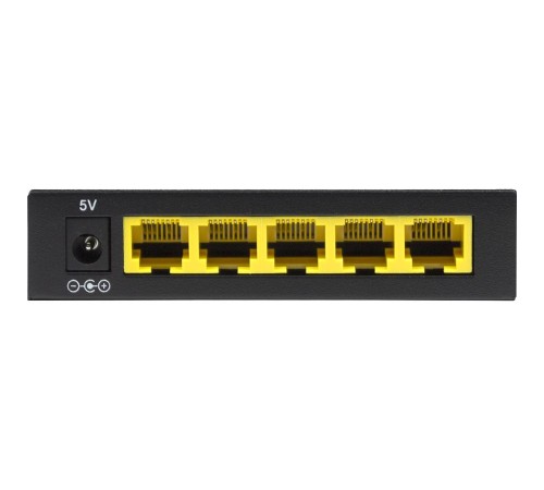 Коммутатор/ Unmanaged Switch 5x100Base-TX, metal case