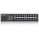 Коммутатор Коммутатор Zyxel GS1100-16, 16xGE, rack 19", бесшумный