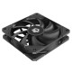 вентилятор ID-COOLING TF-12025-PRO BLACK 120x120x25мм (60шт./кор, PWM, резиновые углы, черный, 500-1800об/мин) BOX