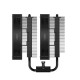 Кулер для процессора/ CPU Cooler PCCooler RT620 BK (250W, 4-pin PWM, 157mm, Al/Cu, 6x6mm, 2x120mm, 73.32CFM, 34.9dBA, 2200RPM, S: 1851/1700/1200/115X, AM5/AM4, black)