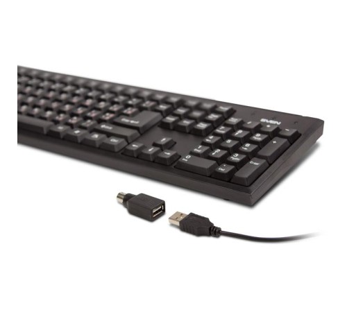 Клавиатура SVEN Standard 303 Power USB+PS/2 чёрная