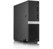 Корпус с блоком питания 300Вт./ Case Foxline mATX Desktop 300W FL-211 mATX case, black, w/PSU TFX 300W, w/2xUSB2.0+2xUSB3.0, w/pwr cord, w/ 8cm FAN