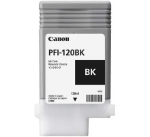 Картридж Canon PFI-120BK (black), 130 мл для TM-200/205/300/305