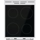 Плита Gorenje/ Плита Gorenje, полезный объем 70 л, эргономичные переключатели, сенсорный программатор IconLED, эмаль SilverMatte, очистка паром, индикатор остаточного тепла для каждой конфорки, дверца CompactDoor 2 стекла + 1 термослой, стеклокерамическая