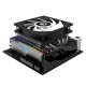 Кулер для процессора ID-COOLING IS-50 MAX RGB V3 LGA1700/1200/115X/AM5/AM4 низкопрофильный высота 77mm (27шт/кор, TDP 130W, PWM, 5 тепл.трубок, RGB FAN 120mm) BOX