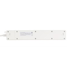 Сетевой фильтр Power Cube сетевой фильтр c USB, 1,9 метра, USB-порты:Type-A: 2 шт,Type-C: 1 шт.зарядка 3.5А/20вт, 4 розетки с заземлением, 16А/3,5кВт, cечение провода: 3х1,0мм2, белый, 2 года гарантии, Россия