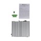 Коммутатор/ Unmanaged Industrial Switch 8x1000Base-T, 2x1000Base-X SFP, Surge 4KV, -40 to 75°C
