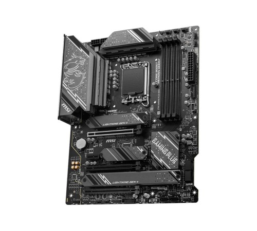 Материнская плата/ MB MSI INTEL Z790 s1700, 4xDDR5(256GB), HDMI 2.1/DP, 1xPCIe 5.0x16, 1xPCIe 4.0x16, 1xPCIe 3.0x16, 1xPCIe 3.0, 1xLAN (2.5GbE), Wi-Fi, BT, 6xSATA 6Gb/s, 4xM.2, 1xUSB-C, 3xUSB 3.2, 4xUSB 2.0, ATX Материнская плата/ MB MSI INTEL Z790 s1700, 4xDDR5(256GB), HDMI 2.1/DP, 1xPCIe 5.0x16, 1xPCIe 4.0x16, 1xPCIe 3.0x16, 1xPCIe 3.0, 1xLAN (2.5GbE), Wi-Fi, BT, 6xSATA 6Gb/s, 4xM.2, 1xUSB-C, 3xUSB 3.2, 4xUSB 2.0, ATX