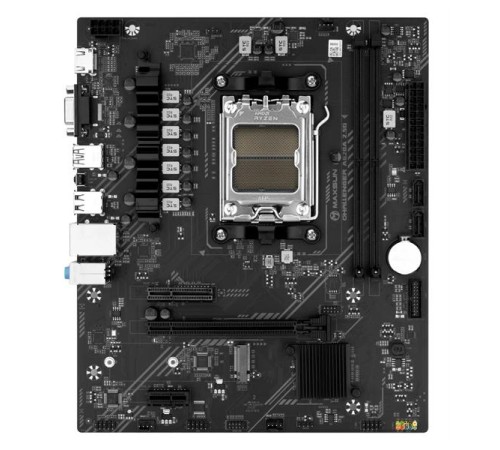 Материнская плата MAXSUN MS-Challenger A620A 2.5G, AM5, A620, 2*DDR5, 3*SATA 3.0, M.2, USB 3.2, USB 2.0, 1*PCIE 16, 1*PCIE 4, 1*PCIE 1, HDMI+VGA, mATX (существенное повреждение коробки)