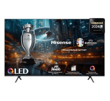 Телевизор ЖК 85'' Hisense/ 85", QLED, Local Dimming, Ultra HD, Smart TV (ОС VIDAA U7.6), Wi-Fi, DVB-T2/T/C/S2/S, 144Hz Game Mode PRO, FreeSync Premium, HDR10+, 2.1ch 2х15W+20W, CI+(1.4), 4хHDMI, 2хUSB, Dark grey