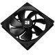 Кулер для корпуса/ Case Cooler Thermalright TL-C14C (140x140x25mm, 4-pin PWM, 75.8CFM, 26.4dBA, 1500RPM, Black)