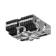 Кулер для процессора/ CPU Cooler PCCooler S815I Low profile (125W, 4pin PWM, 37mm, Al/Cu, 4x6mm, 1x75mm, 51.42 CFM, 39dBA, 2000~4000 RPM, S: LGA115X/20XX/1200/1700/1851 AMD3/AMD4, silver)