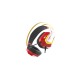 Гарнитура игровая проводная Dareu EH732 Red (красный), подключение USB, подсветка RGB (Мятая упаковка)