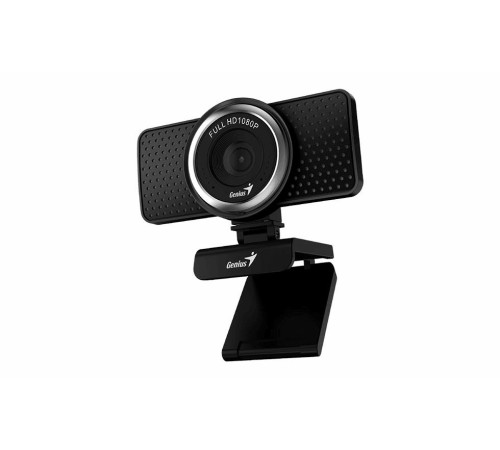 Веб-камера Genius ECam 8000 черная (Black) new package, 1080p Full HD, Mic, 360°, универсальное мониторное крепление, гнездо для штатива Веб-камера Genius ECam 8000 черная (Black) new package, 1080p Full HD, Mic, 360°, универсальное мониторное крепление, гнездо для штатива