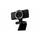 Веб-камера Genius ECam 8000 черная (Black) new package, 1080p Full HD, Mic, 360°, универсальное мониторное крепление, гнездо для штатива