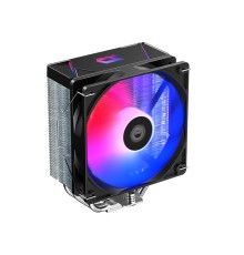 Кулер для процессора ID-COOLING BLITZ X4 LGA1700/1200/115X/AM5/AM4 (16шт/кор, TDP 180W, PWM, 4 тепл.трубки прямого контакта, FAN 120mm, Dynamic Multi-Color LED) RET