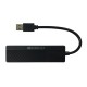 USB хаб ORIGO Концентратор USB 2.0, 4xUSB 2.0, без адаптера питания в комплекте
