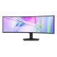 Монитор Samsung S49C950UAI/ Samsung S49C950UAI 49" ultrаwide 32:9 curved VA monitor, 5120x1440, R=1000 mm, 5ms(GtG), 350 cd/m2, MEGA DCR(static 3000:1), 120Hz, 178°/178°, DP; HDMIx2, USB 3.0x3, USB-Cx1, Ethernet (LAN) x1, Headphone, speakers, HAS, VE