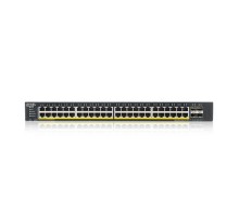 Коммутатор Smart L3 Lite PoE+ Zyxel NebulaFlex XGS1935-52HP, rack 19", 48xGE PoE+, 4xSFP+, бюджет PoE 375 Вт