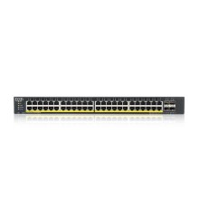 Коммутатор Smart L3 Lite коммутатор PoE+ Zyxel NebulaFlex XGS1935-52HP, rack 19", 48xGE PoE+, 4xSFP+, бюджет PoE 375 Вт