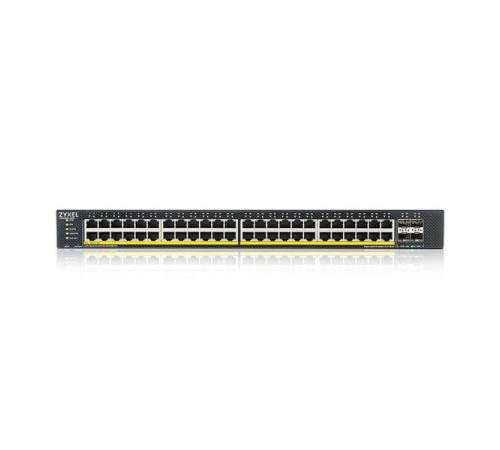 Коммутатор Smart L3 Lite коммутатор PoE+ Zyxel NebulaFlex XGS1935-52HP, rack 19", 48xGE PoE+, 4xSFP+, бюджет PoE 375 Вт
