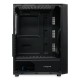 Корпус без блока питания/ Case HSPD M530, Mesh Mid Tower, Black, TG, 0.4 SPCC, no fans ATX, mATX, mITX 155/290/200mm 2x2.5", 2x3.5", 7xPCI 1xUSB-A 3.0, 2xUSB-A 1.0 335x193x445mm
