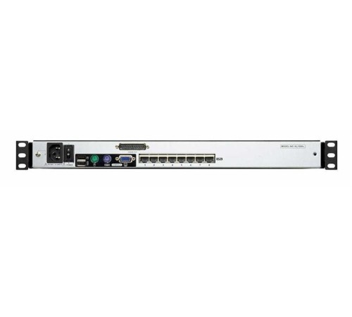 KVM переключатель ATEN 8P CAT-5 HIGH DENSITY DUAL RAIL LCD KVM*KL1508AN-AXA-RG KVM переключатель ATEN 8P CAT-5 HIGH DENSITY DUAL RAIL LCD KVM*KL1508AN-AXA-RG