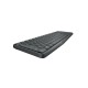 Комплект (клавиатура + мышь)/ Logitech Wireless Desktop MK235 Grey Retail