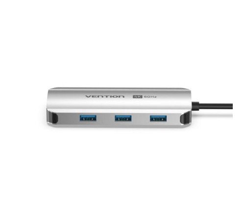 Мультифункциональный хаб Vention USB Type C 6 в 1 Мультифункциональный хаб Vention USB Type C 6 в 1
