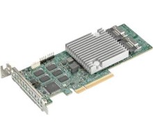 Контроллер Supermicro AOC-S3916L-H16IR-O 16-port/12Gb/s/240 SATA/SAS drives/ RAID (0/1/5/6/10/50/60)/8GB DDR4 on-card cache/SlimSASx8