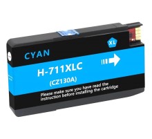 -/ Струйный картридж NV Print 711 (NV-CZ130A) Cyan для HP Designjet T120/T520 (29 мл) совместимый