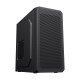 Корпус с блоком питания 450Вт./ Case Foxline FL-707-FZ450R-U32 mATX, black, w/PSU 450W 12cm, w/2xUSB3.0, w/pwr cord, w/o FAN