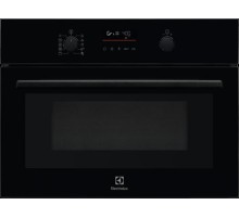 Встраиваемая микроволновая печь Electrolux/ встраиваемая, микроволны и гриль, объем 42 л, выходная мощность микроволн 1000 Вт, управление электронное, автоприготовление, авторазмораживание, цвет черный