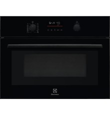 Встраиваемая микроволновая печь Electrolux/ встраиваемая, микроволны и гриль, объем 42 л, выходная мощность микроволн 1000 Вт, управление электронное, автоприготовление, авторазмораживание, цвет черный