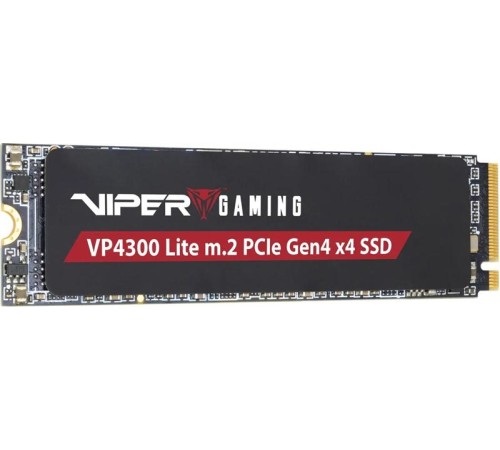 Твердотельный накопитель Patriot Viper VP4300 Lite 1TB M.2 2280 NVMe PCIe 4.0 x4 R7400/W6400 TBW 800TB 3D NAND Твердотельный накопитель Patriot Viper VP4300 Lite 1TB M.2 2280 NVMe PCIe 4.0 x4 R7400/W6400 TBW 800TB 3D NAND