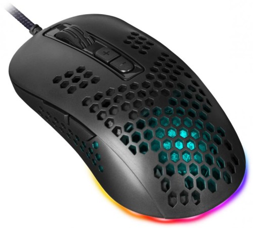 Defender Проводная игровая мышь Shepard GM-620L RGB,7кнопок,12800dpi