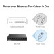Коммутатор/ 10-Port 10/100Mbps Desktop Switch with 8-Port PoE+