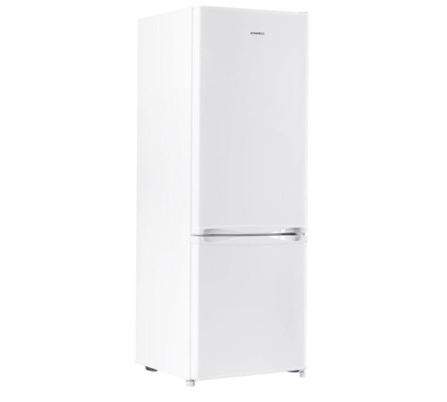 Холодильник MAUNFELD/ Холодильник MAUNFELD MFF150W, DeFrost, стандартный компрессор, полезный объем 194 л, объем холодильной камеры 147 л, объем морозильной камеры 54 л, механическое управление, R600A, энергоэффективность А+, уровень шума 41 дБ, цвет белы