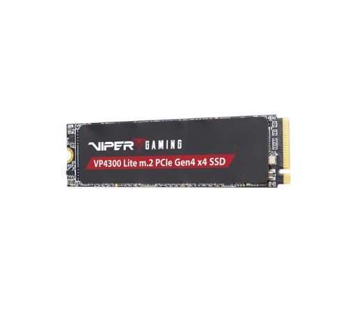 Твердотельный накопитель Patriot Viper VP4300 Lite 500GB M.2 2280 NVMe PCIe 4.0 x4 R7000/W4000 TBW 400TB 3D NAND Твердотельный накопитель Patriot Viper VP4300 Lite 500GB M.2 2280 NVMe PCIe 4.0 x4 R7000/W4000 TBW 400TB 3D NAND