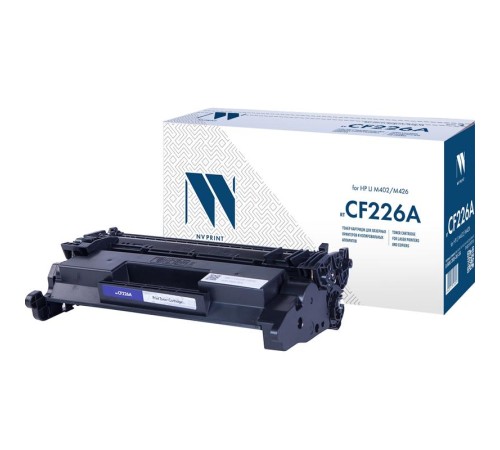 -/ Тонер-картридж NVP NV-CF226A для HP LaserJet Pro M402d/ M402dn/ M402dn/ M402dne/ M402dw/ M402n/ M426dw/ M426fdn/ M426fdw (3100k)