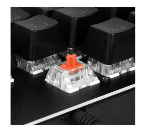 Механическая игровая клавиатура SVEN KB-G9700 (104 кл,+12Fn,RED switch, RGB, мет, корпус) Механическая игровая клавиатура SVEN KB-G9700 (104 кл,+12Fn,RED switch, RGB, мет, корпус)