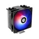 Кулер для процессора ID-COOLING SE-214-XT LGA1700/1200/115X/AM4 (16шт/кор, TDP 180W, PWM, 4 тепл.трубки прямого контакта, FAN 120mm, Dynamic Multi-Color LED) RET