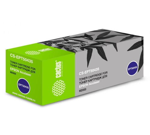 -/ Картридж лазерный Cactus CS-EPT50435 S050435 черный (8000стр.) для Epson AL M2000