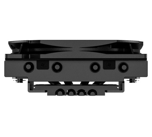 Кулер для процессора ID-COOLING IS-37-XT BLACK LGA1700/1200/115X/AM5/AM4 низкопрофильный высота 37mm (24шт/кор, TDP 95W, PWM, 3 тепл.трубки прямого контакта, FAN 92mm, черный) BOX